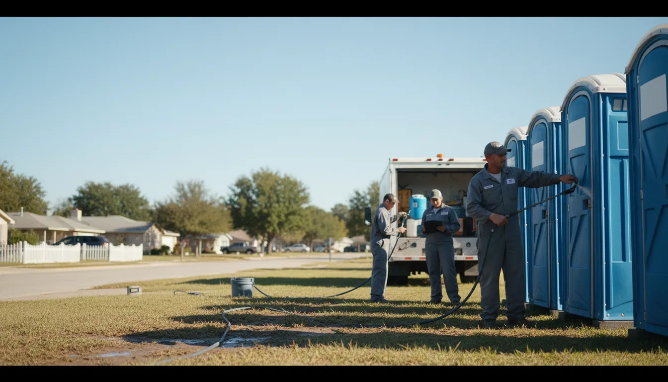 Long-Term Portable Toilet Rental in Kirkwood, MO near me